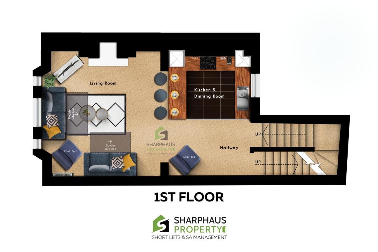Charming Luxury 3Bed Apartment In A Prime Location By Sharphaus Short Lets & Serviced Accommodation Management Брайтонн Экстерьер фото